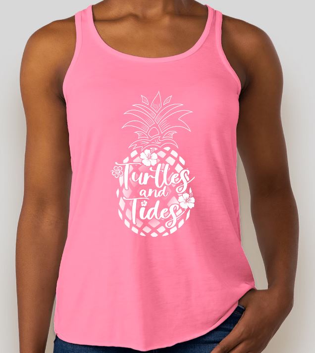 Sweet Summertime - Hot Pink Fashion Tank - Turtles and Tides 