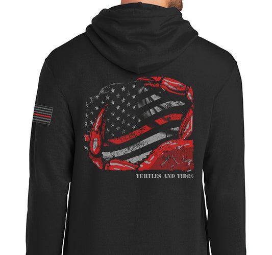 New! Watermen - Hooded Fleece - Turtles and Tides