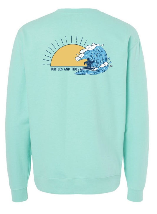 NEW!! Sunrise Crew - Mint - Turtles and Tides