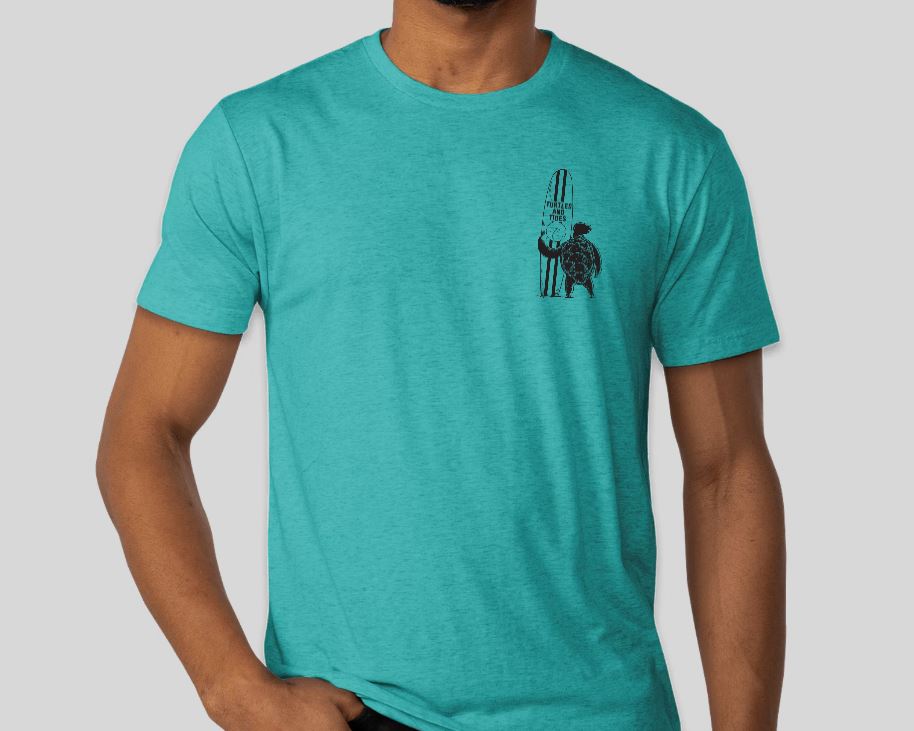 'Endless Summer' Vibe Tee, Tahiti Blue - Turtles and Tides 