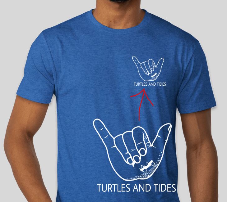 NEW! Aloha Spirit Tee, Vintage Royal PRESALE - Turtles and Tides 