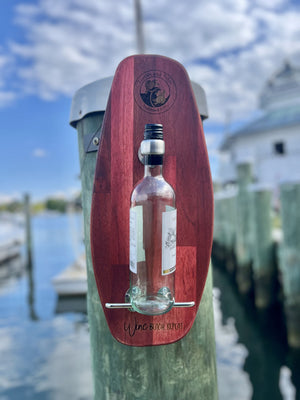 Wine. Beach. Repeat - Single Bottle Wine Holder, Custom - Turtles and Tides 
