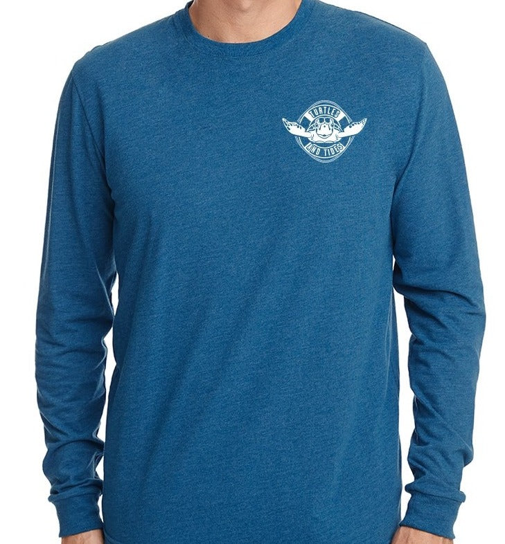'Save The Turtles' Long Sleeve Tee - Turtles and Tides 