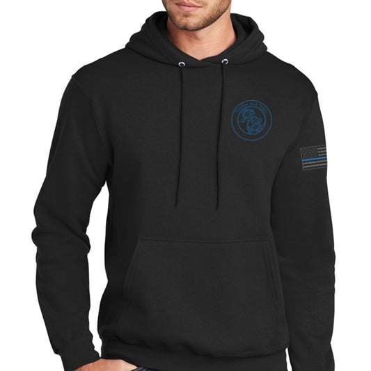 New! Claw Enforcement - Hooded Fleece - Turtles and Tides 