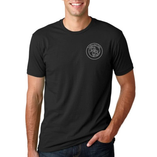 Barracuda Black Short Sleeve Turtles and Tides Logo Tee - Unisex Fit - Turtles and Tides 