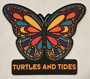 NEW! Spread Your Wings Sticker - Turtles and Tides 