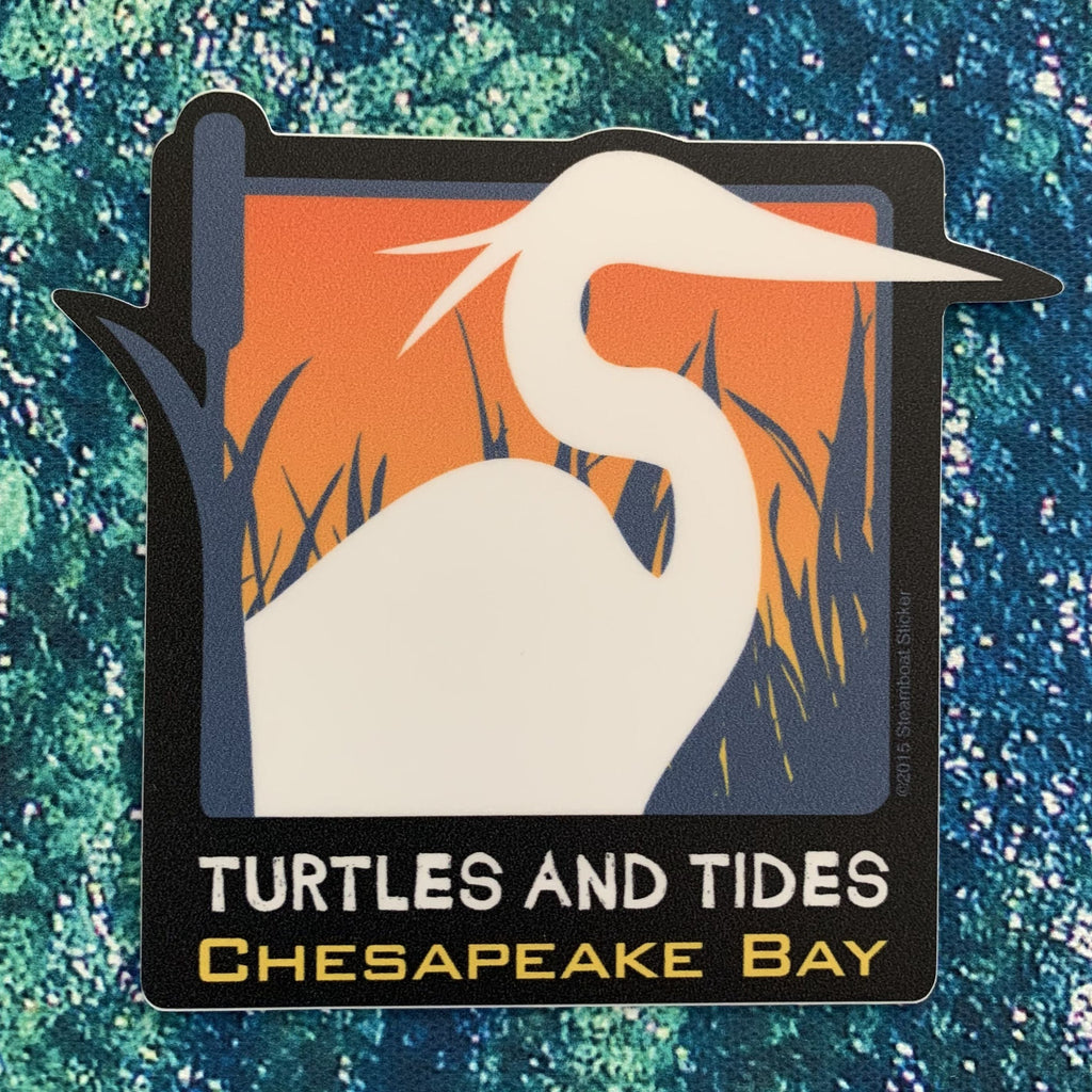Chesapeake Bay Heron - Turtles and Tides 