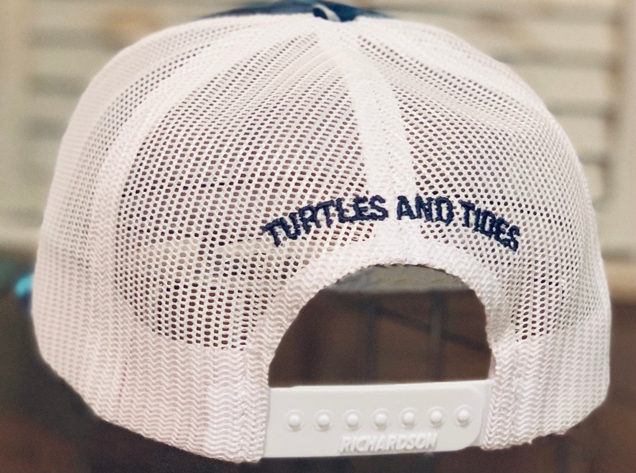 Surf Turtle Trucker Cap - Turtles and Tides 