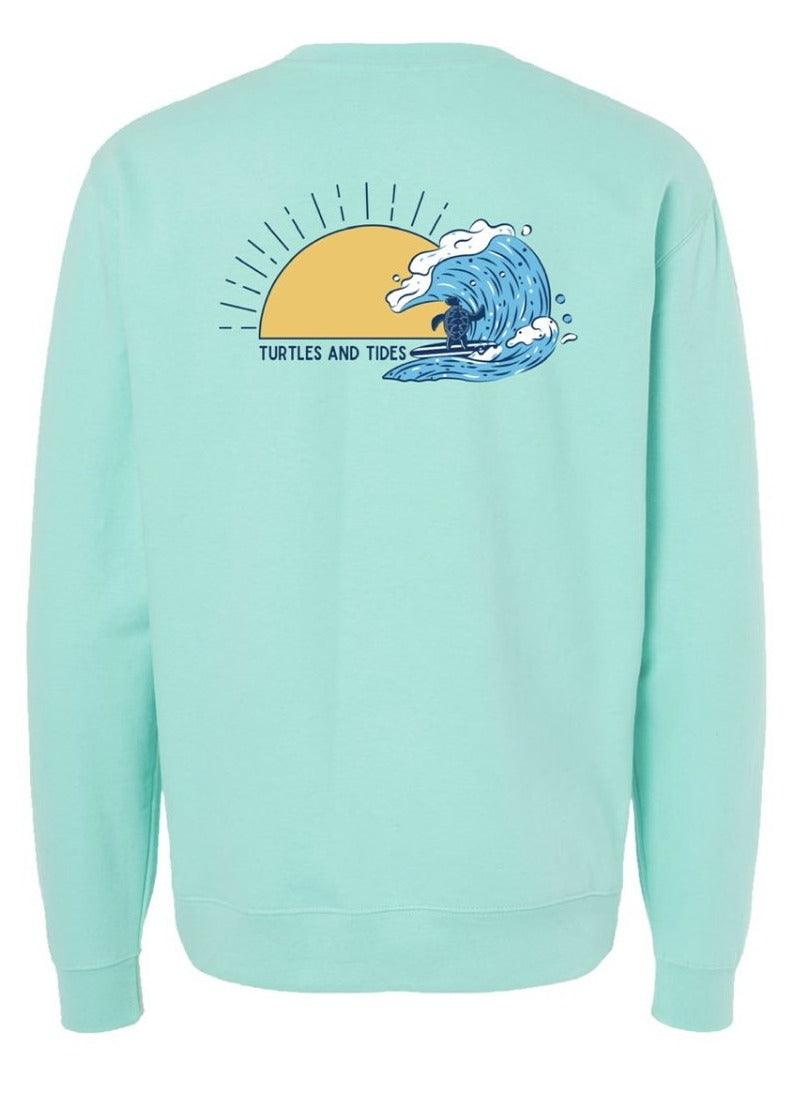 NEW!! Sunrise Crew - Mint - Turtles and Tides 