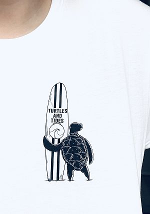 'Endless Summer' Vibe Tee, Wahoo White - Unisex Fit - Turtles and Tides 
