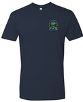 Island Oasis Short Sleeve - Navy Blue - Turtles and Tides 