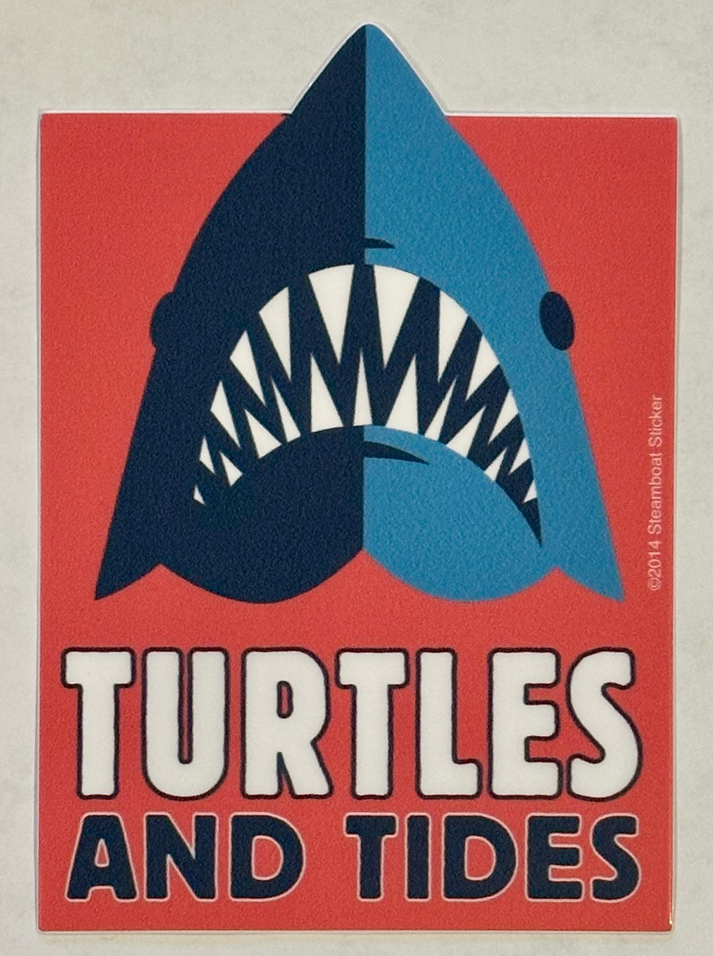 NEW! Jaw-some Sticker - Turtles and Tides 