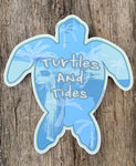 Sea Turtle Sticker - Turtles and Tides 