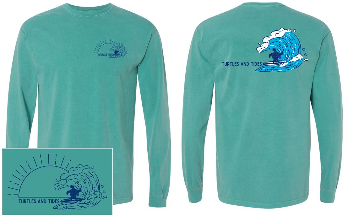 Midnight Surf Crew - Long Sleeve Tee - Turtles and Tides 