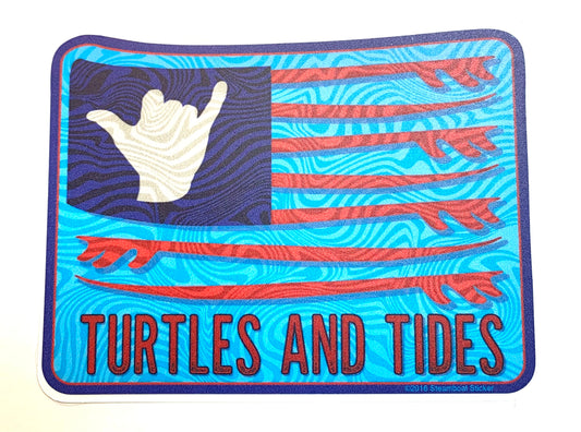 Turtles and Tides Surf Flag - Turtles and Tides 