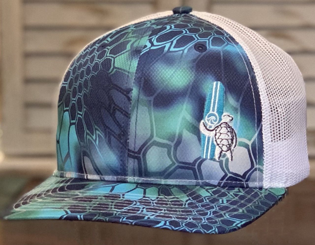 Surf Turtle Trucker Cap - Turtles and Tides 