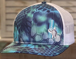 Surf Turtle Trucker Cap - Turtles and Tides 