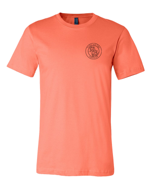 NEW!! Teachers Inspire - Coral Short Sleeve Tee - Turtles and Tides 