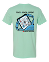 NEW!! Teachers Inspire - Mint Short Sleeve Tee - Turtles and Tides 