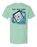 NEW!! Teachers Inspire - Mint Short Sleeve Tee - Turtles and Tides 