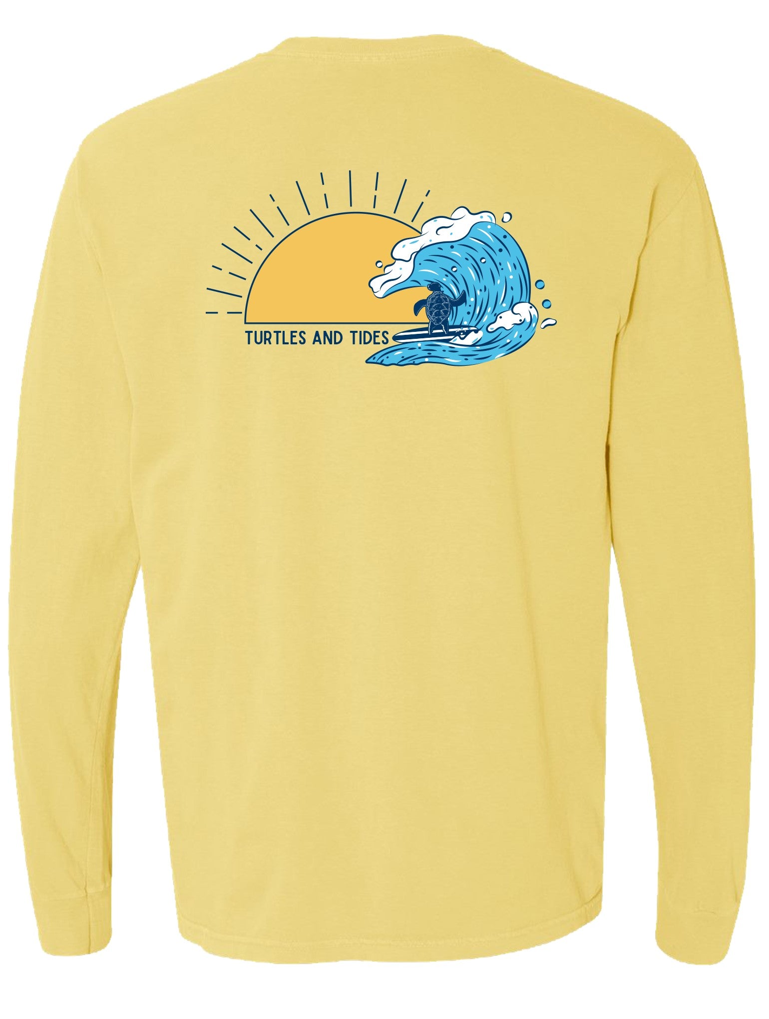 NEW!! Sunrise Crew - Long Sleeve Tee - Turtles and Tides 